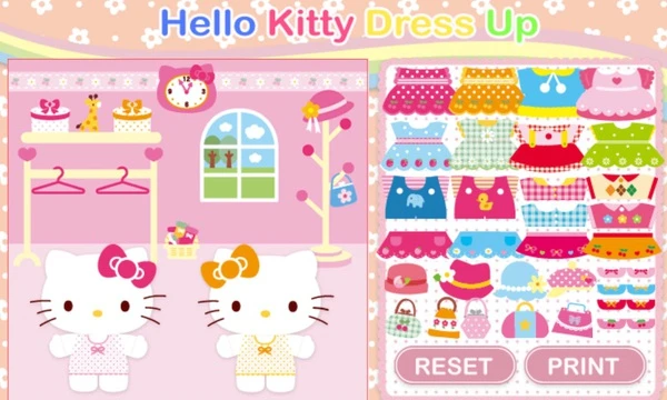 Hello Kitty Dress Up