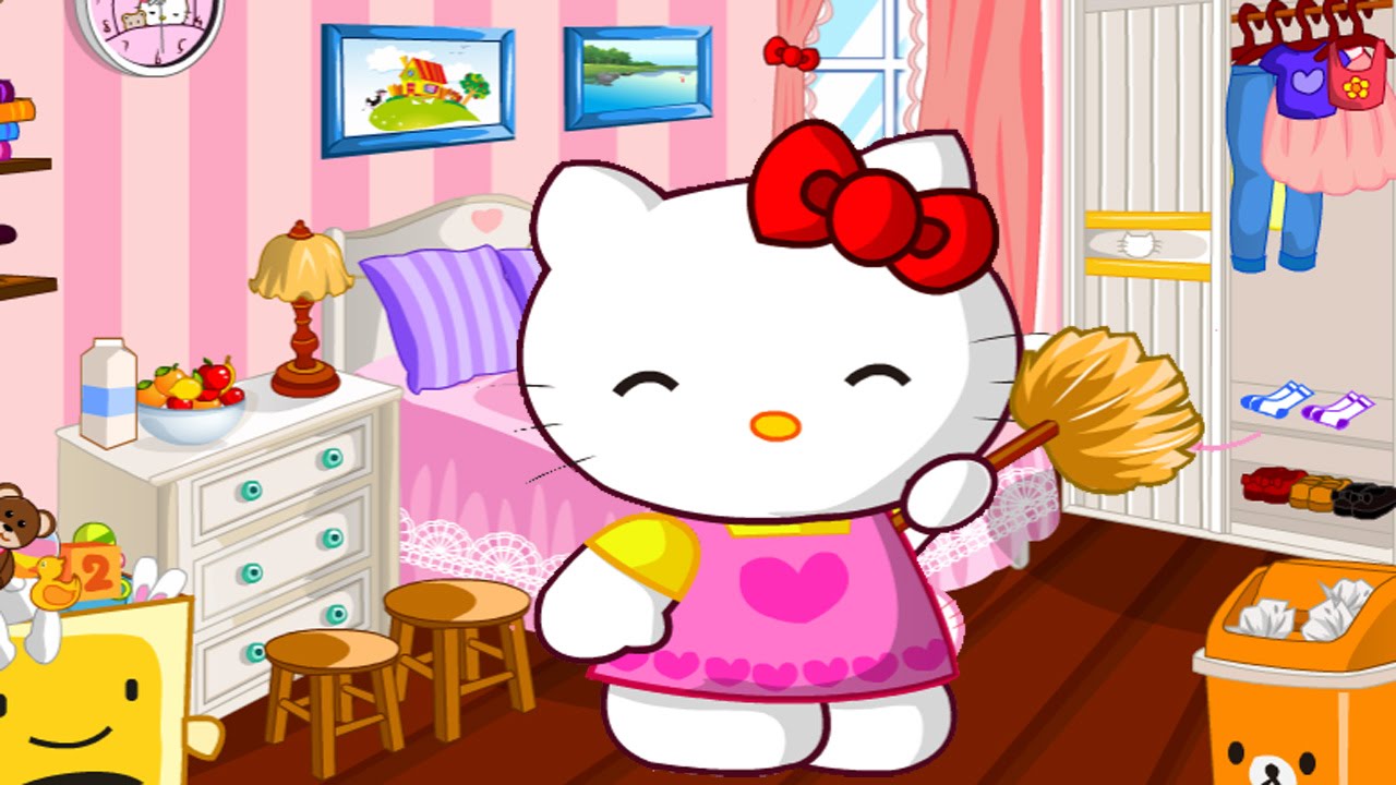 Hello Kitty Room Clean Up
