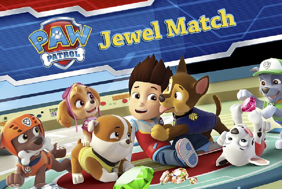 Paw Patrol Jewel Match
