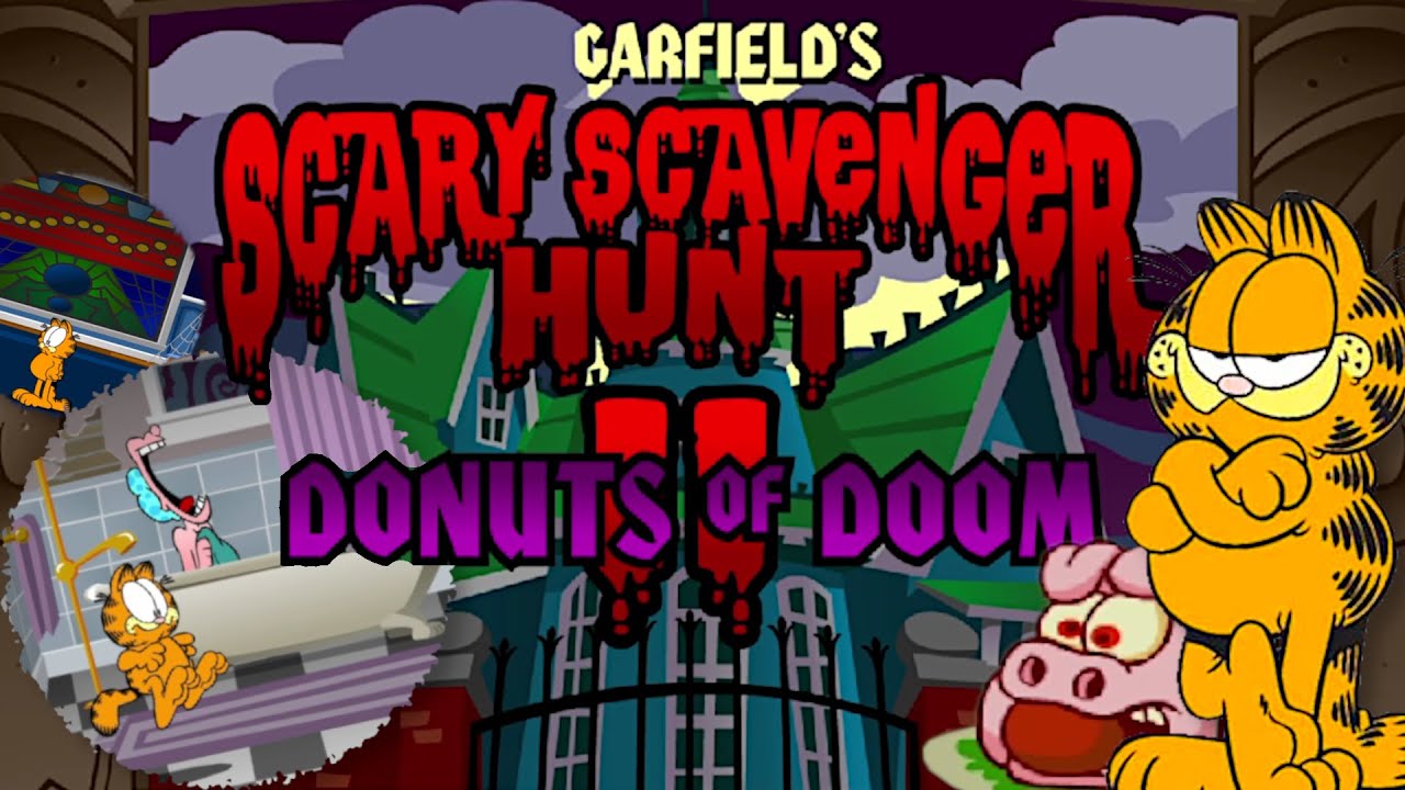 Garfield Scary Scavenger Hunt 2