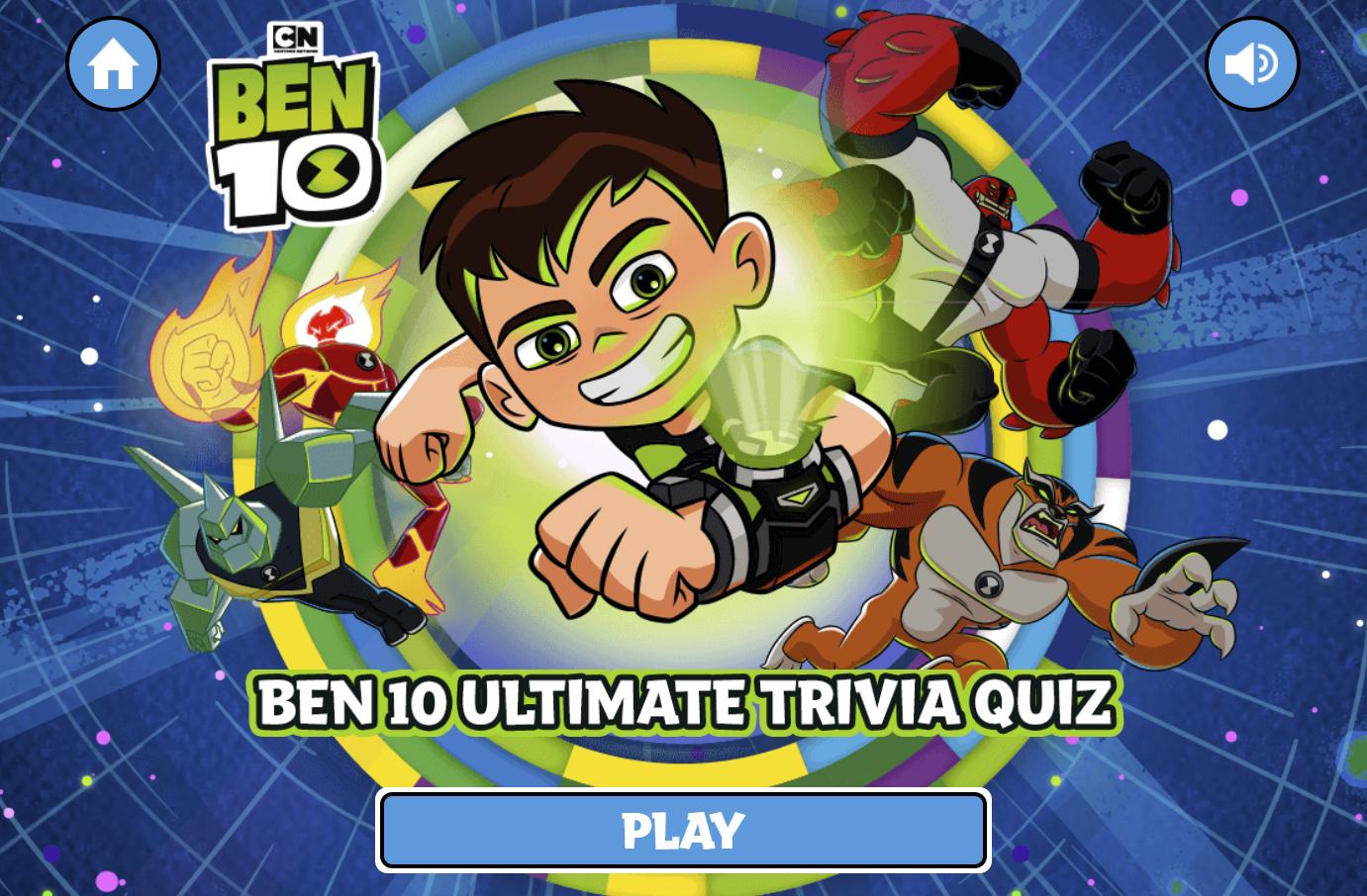 Ben 10 Trivia Quiz