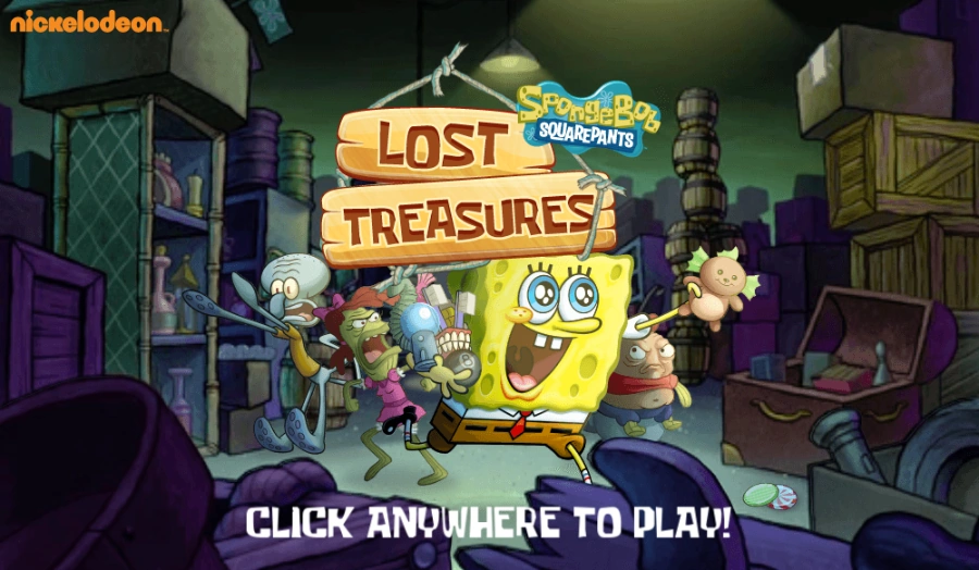 Spongebob Lost Treasures