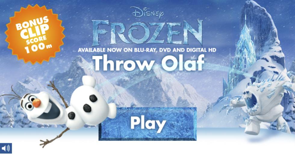 Frozen: Throw Olaf