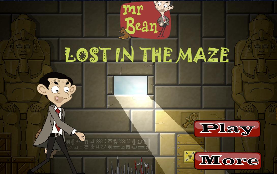 Mr Bean Lost in the Maze