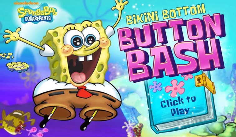 Bikini Bottom Button Dash