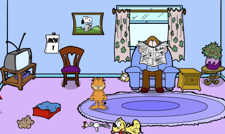 Garfield Crazy Rescue