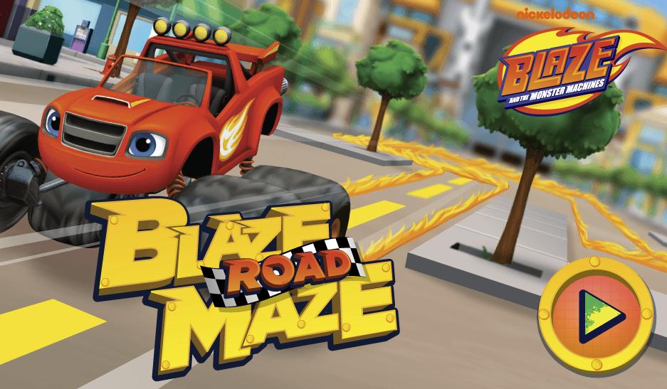 Blaze Road Maze