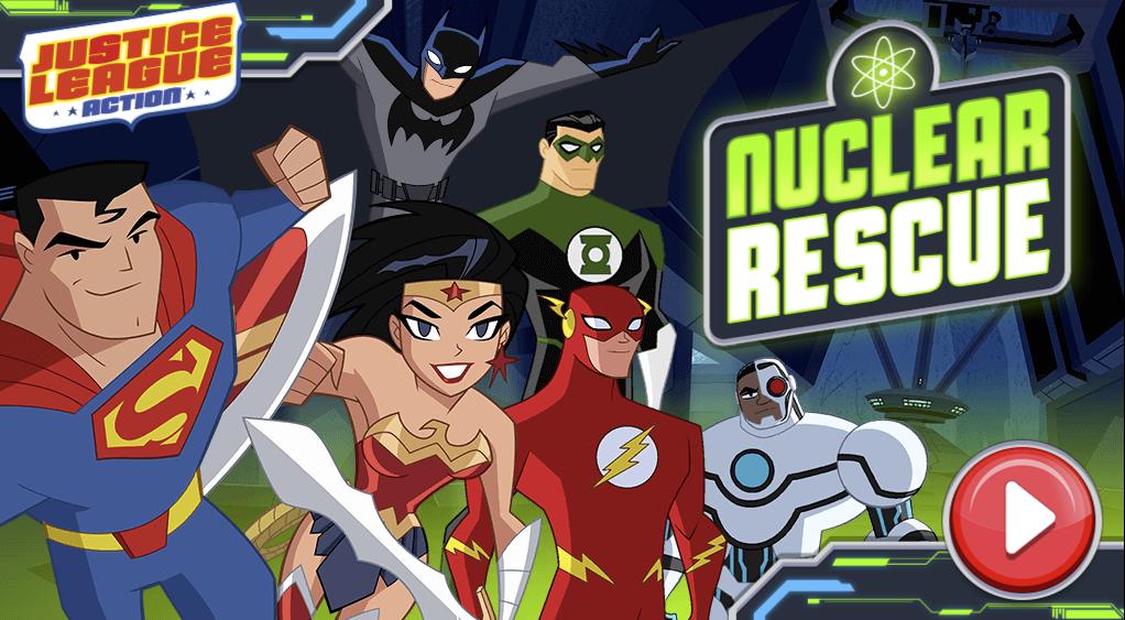 Justice League Nuclear Rescue