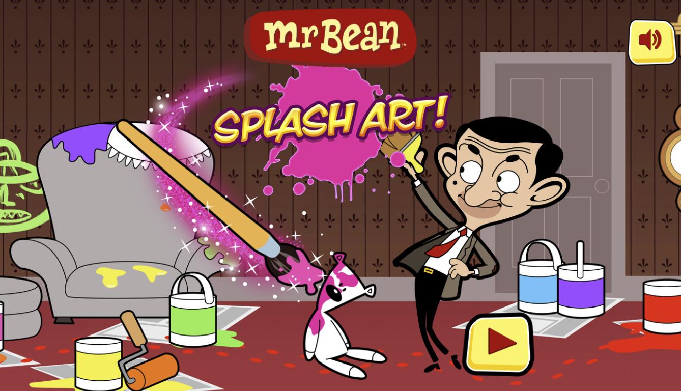Mr Bean Splash Art