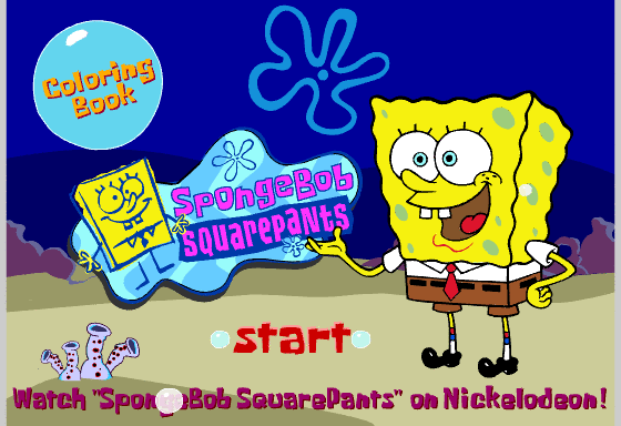 Spongebob Coloring