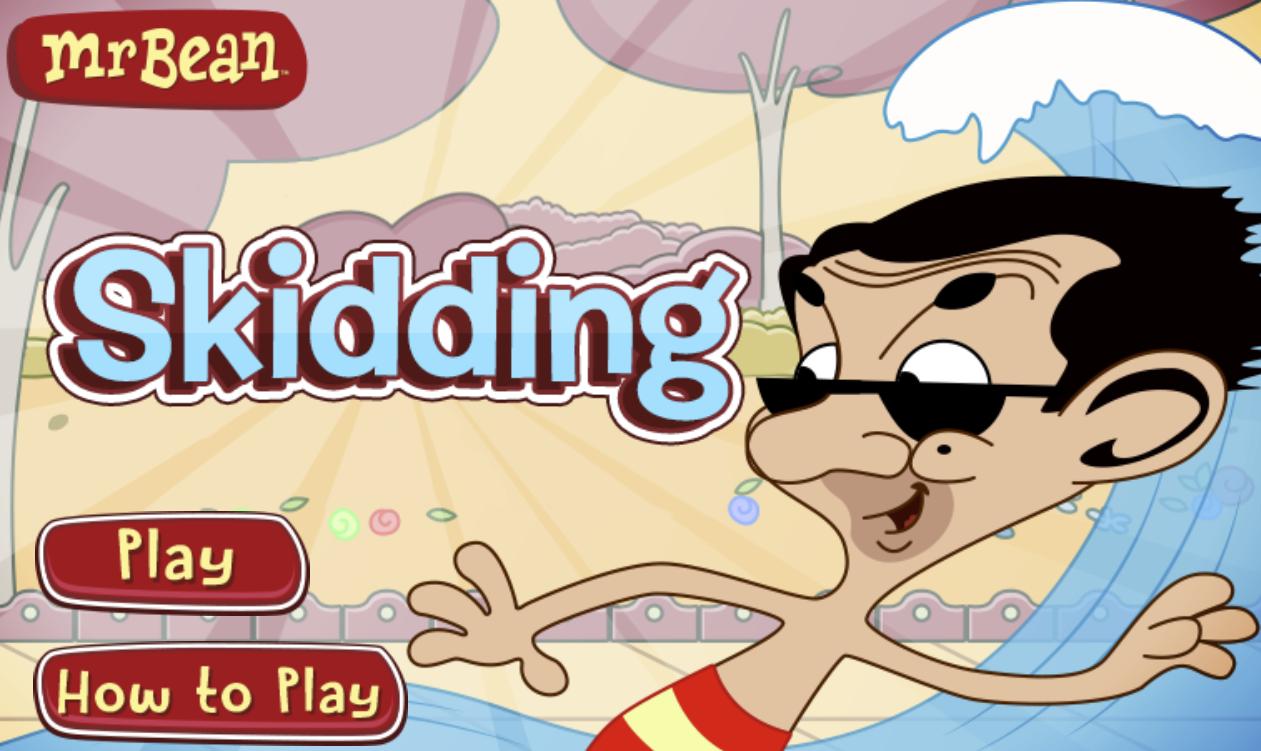 Mr Bean Skidding