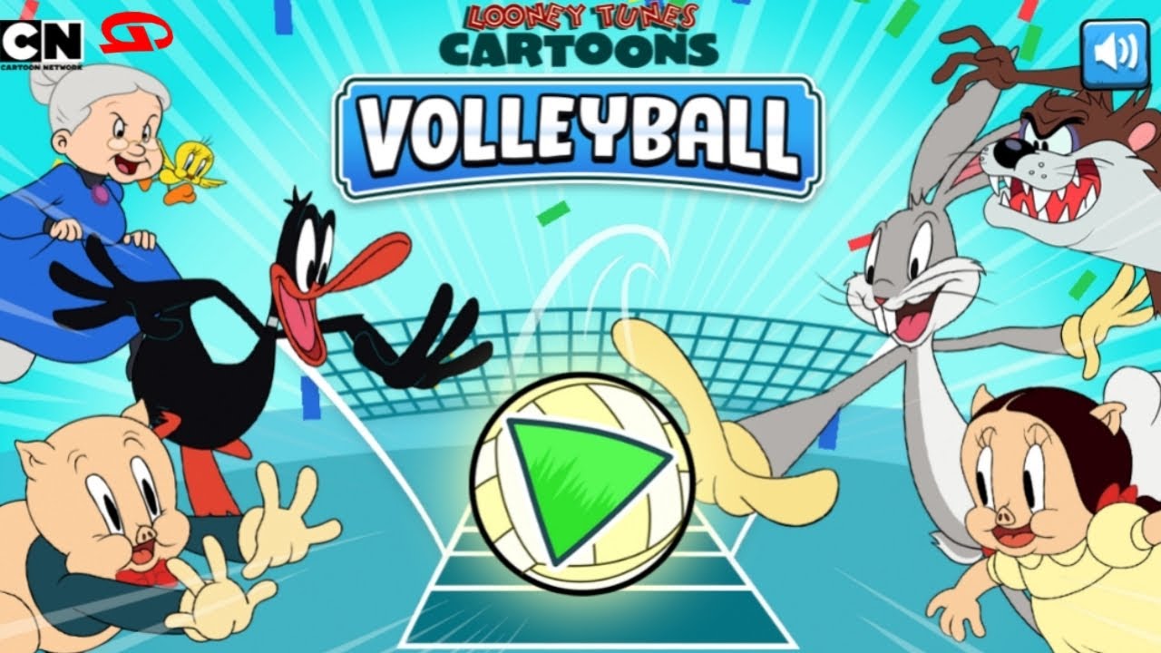 Looney Tunes Cartoons Volleyball