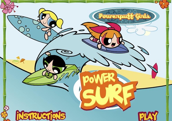 Powerpuff Girls: Power Surf
